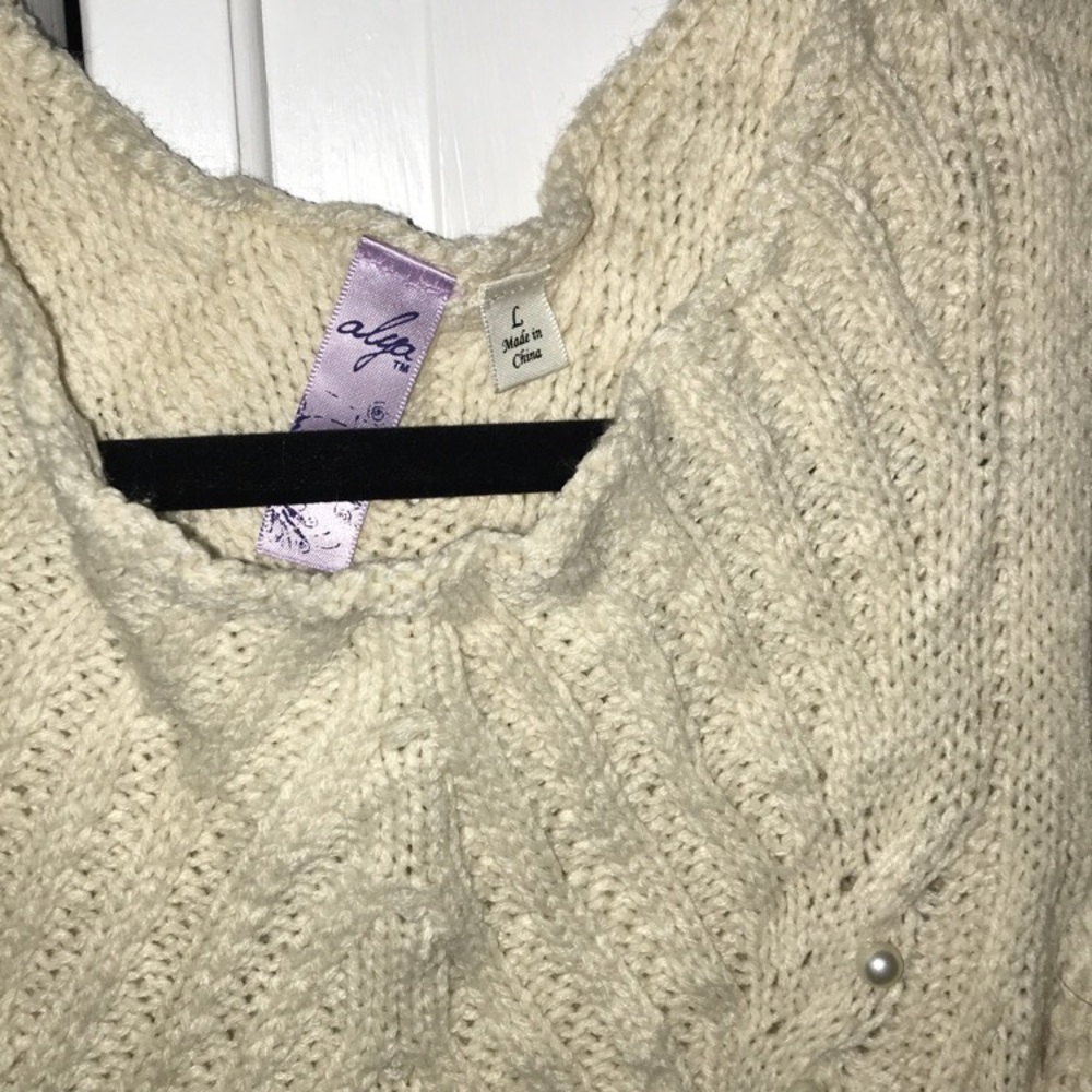 Cream Francesca’s Sweater